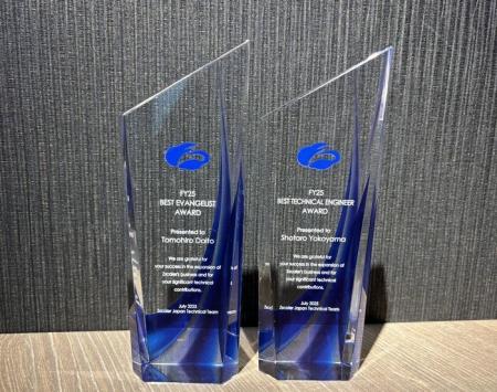ゼットスケーラーの「Best Evangelist Award」と「Bes