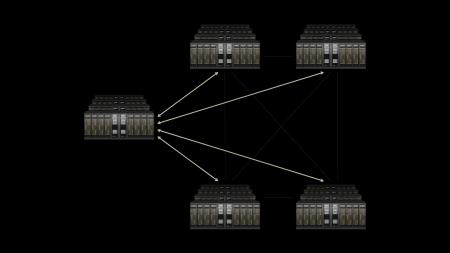 NVIDIA、分散データーセンターを接続しギガスケール A