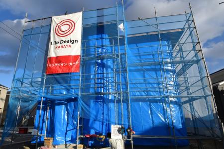ライフデザイン・カバヤの建築現場用ブルーシートの水