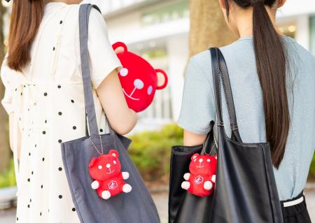 買取専門店の“あの赤いクマ”が公式グッズに。ジュエル