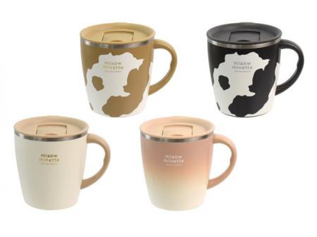 ねこモチーフのデザインがかわいい♪便利な目盛りが付
