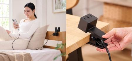 テレワーク時のダイニングテーブルや就寝時のベッドに