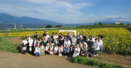 約11万人の来場者！北杜市明野サンフラワーフェス2025