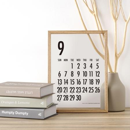 透明素材を活かした「文字だけが浮かぶカレンダutf-8