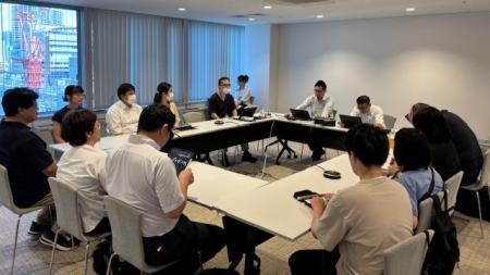 盲学校の学生に向けて、ヘルスキーパー（企業内utf-8