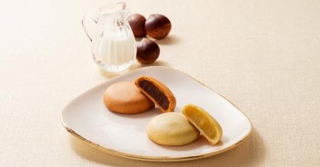 みるくまんじゅう「月の菓」に新しい味の栗が加わり品 みるくまんじゅう「月の菓」に新しい味の栗が加わり品