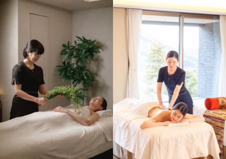 ORIX HOTELS & RESORTS 佳ら久内 Spa AIOI 2店舗にて ORIX HOTELS & RESORTS 佳ら久内 Spa AIOI 2店舗にて