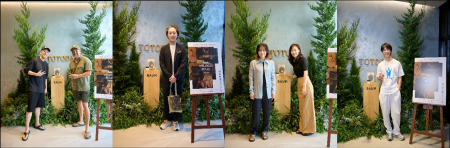 中村勘九郎さん、七之助さん、前田愛さん、亜季さん姉