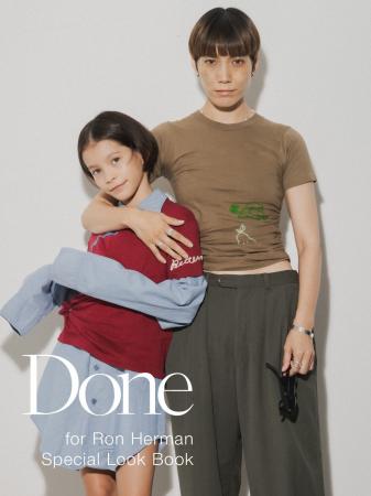 「Done for Ron Herman Kids」Ron Herman Kidsとのス