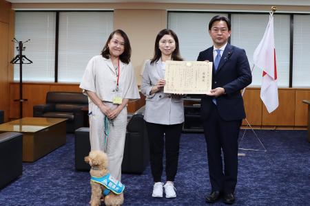 日本補助犬情報センター、こども霞が関見学デー協力団