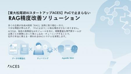 RAG精度改善でPoC止まりを脱却、ナレッジ活用を加速