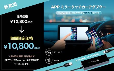 スマホを繋ぐだけ！ディスプレイオーディオと双方向ミ