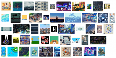 『シブヤピクセルアートコンテスト2025』ノミネート50 『シブヤピクセルアートコンテスト2025』ノミネート50