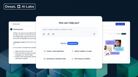 DeepL、企業向け自律型AIエージェント「DeepL Agent」 DeepL、企業向け自律型AIエージェント「DeepL Agent」