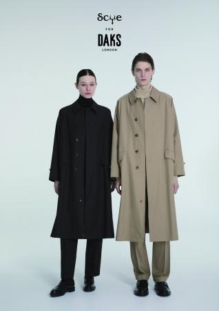 「DAKS（ダックス）×Scye（サイ）」 初のコラボレーシ