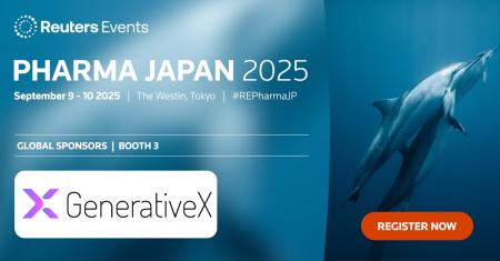 GenerativeX、取締役CAIOの上田雄登が「Pharma Japan GenerativeX、取締役CAIOの上田雄登が「Pharma Japan