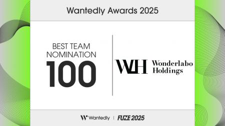 Wonderlabo Holdings、「Wantedly Awards 2025」BEST  Wonderlabo Holdings、「Wantedly Awards 2025」BEST