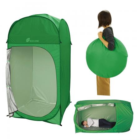 縦でも横でも使えるテントで快適な避難生活をサポート 縦でも横でも使えるテントで快適な避難生活をサポート