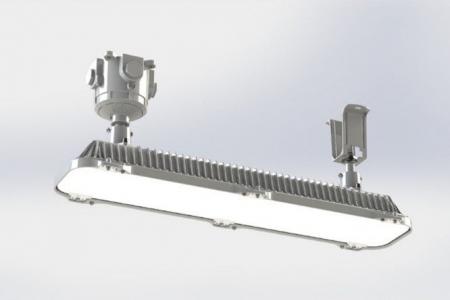 業界最高*！ 周囲温度＋70℃に対応「高温用防爆形LED灯