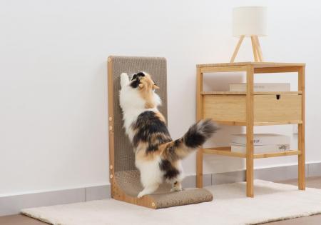 壁を傷つけず、猫がのび〜っと爪とぎできる進化utf-8