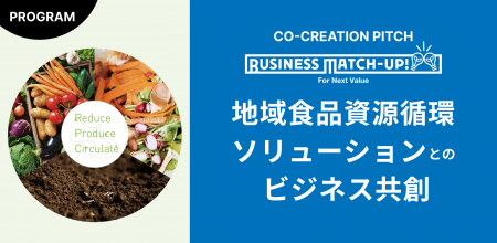 地域の有機資源循環を推進する共創パートナー4社の採