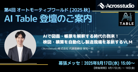 Acrosstudio株式会社、「オートモーティブワールド202