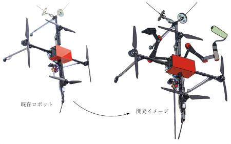 壁面雨漏り調査ロボットの専用ロボットアームのutf-8