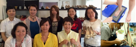 天神サロン、2025年10月の靴の体験会開催日程がutf-8