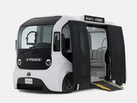 トヨタの新しい提案、多目的移動体「e-Palette」　...
