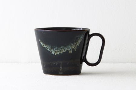 「生涯を添い遂げるマグ 小峰焼 八衛門窯 ブラッutf-8