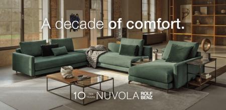 ロルフベンツ ソファ「NUVOLA」 10周年アニバーサリー ロルフベンツ ソファ「NUVOLA」 10周年アニバーサリー