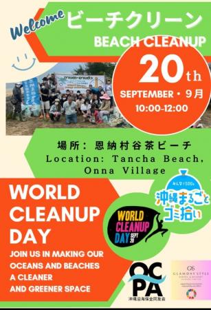 世界大掃除の日に100人ビーチクリーン！沖縄の海はウ