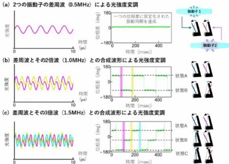 世界初、微小な振動子間の同期を光でリアルタイutf-8