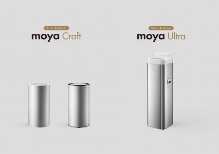 世界初※1、純水※2で空間浮遊ウイルスを99.9％減少させ