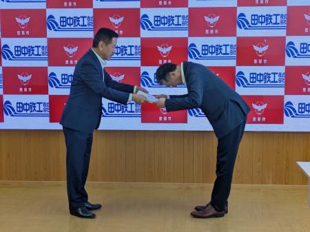 ～岐阜県恵那市×田中鉄工～　企業版ふるさと納税の活