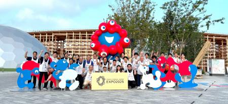 世界初・万博会場上空で、ドローンと空飛ぶクルマの運 世界初・万博会場上空で、ドローンと空飛ぶクルマの運