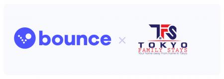 Bounce、Tokyo Family Staysと提携開始
