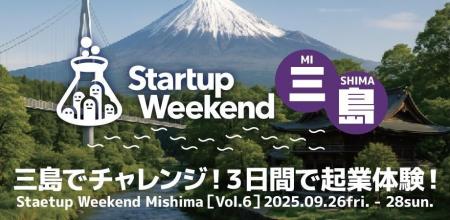 SVSAがスポンサーを務める「Startup Weekend 三島」が