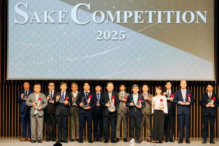 【BS-TBS】「SAKE COMPETITION 2025」の表彰式やロサ