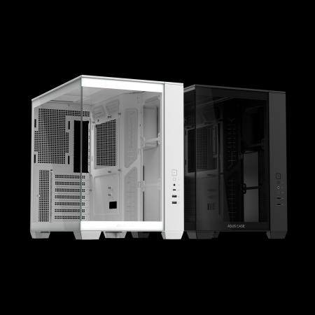 ASUSより、デュアルチャンバーのピラーレス型ATXタイ