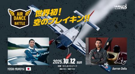 【続報】世界初、空のブレイキンが動き出す！「WINGS 
