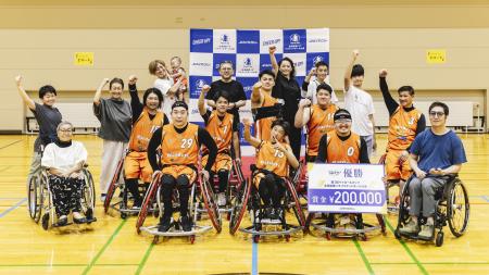 車いすバスケットボール大会「ペイロールカップ」実施