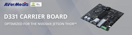 AVerMedia、NVIDIA Jetson Thor シリーズ モジュール