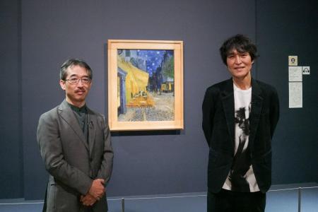 千原ジュニアが《夜のカフェテラス》と出会う　utf-8