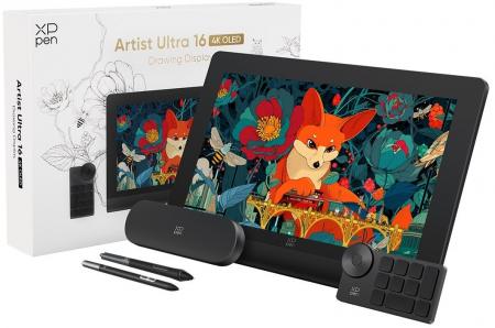 「Artist Ultra 16」　XPPen初 タッチ機能搭載の有機E