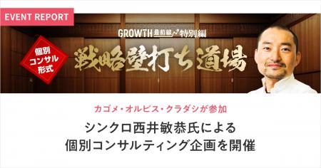 カゴメ・オルビス・クラダシが参加、シンクロ西井敏恭