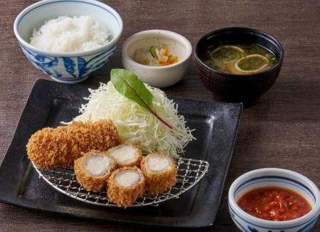 青山本店限定 「甘い誘惑モッツァレラチーズ巻きかつ