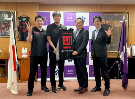 【東京都立川市】男子プロバスケットボールクラブ「ア