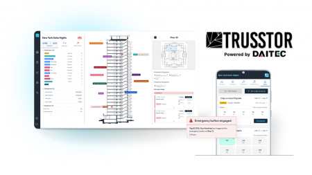 ダイテック、建設IoTプラットフォーム「Trusstor（ト