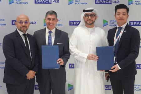 ダイナミックマッププラットフォームとSpace42、高精